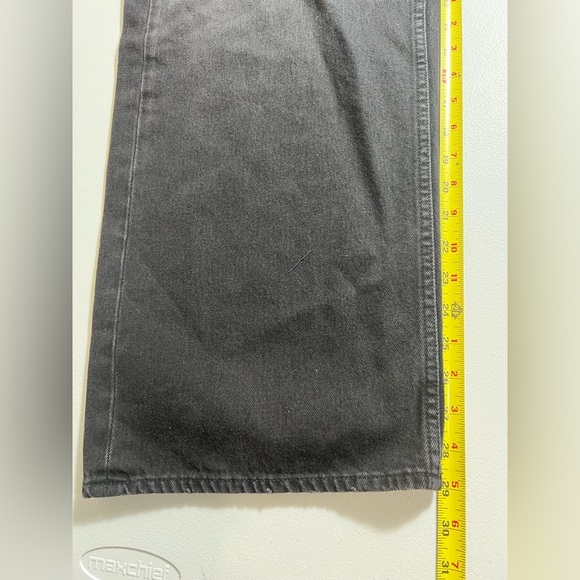 New with imperfection studio r330 baggy wide leg black‎ jeans 27 - Picture 5 of 9